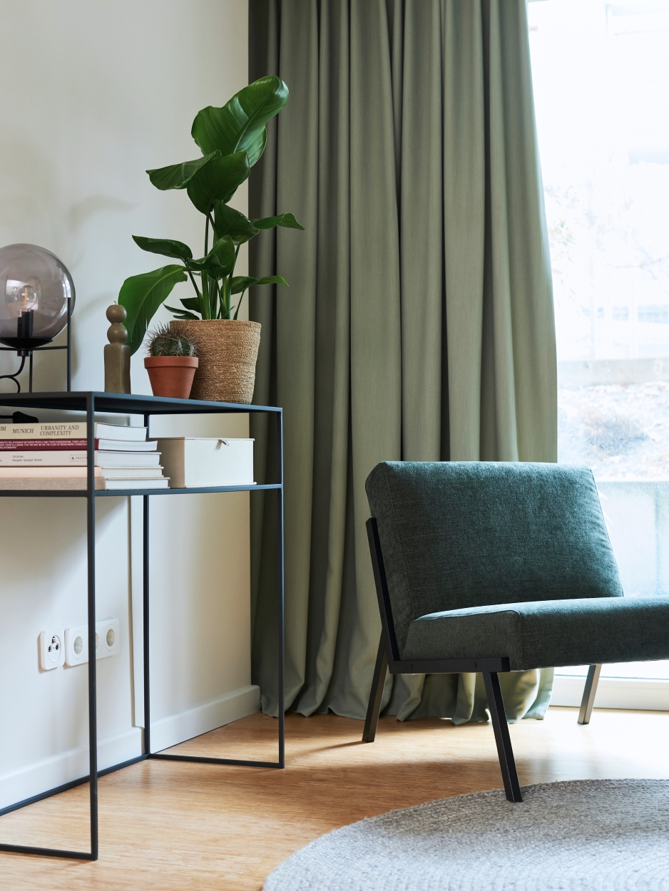 Möbliertes Apartment Schlafzimmer